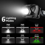 Lepro Headlamp Rechargeable, LED Head Lamp - Image 3