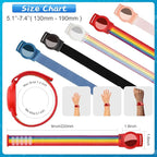 Waterproof Bracelet for Airtag Kids 2 Pack, Soft Nylon Hidden Air Tag Wristband - Image 6
