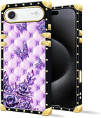 for iPhone 17 Air Case Luxury Golden Decoration - Image 2