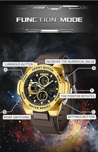 FANMIS Mens Military Multifunction Digital LED Watch Electronic Waterproof - Image 6