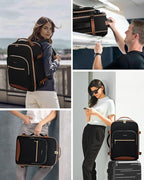 LOVEVOOK 50L Travel Backpack for Women & Men, Airline Approved Carry On Luggage - Image 6