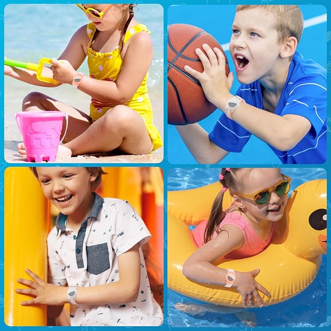 Waterproof Bracelet for Airtag Kids 2 Pack, Soft Nylon Hidden Air Tag Wristband - Image 7