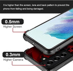 for Samsung Galaxy S21 Case, Gestures Funny Skull Pattern Graphic Design Girl - Image 4