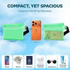 Waterproof Bag for Beach, Waterproof Pouch for Phone Passport Purse, Fanny - Image 4