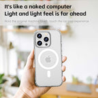 Magnetic Designed for iPhone 16 Pro Case Clear - Image 3