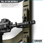 Savior Equipment Horizontal Steel Wall Mount Firearm Rifle Display Rack - Image 4