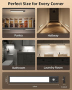 EZVALO Under Cabinet Lighting, 3500mAh Rechargeable Motion Sensor Light Indoor - Image 7