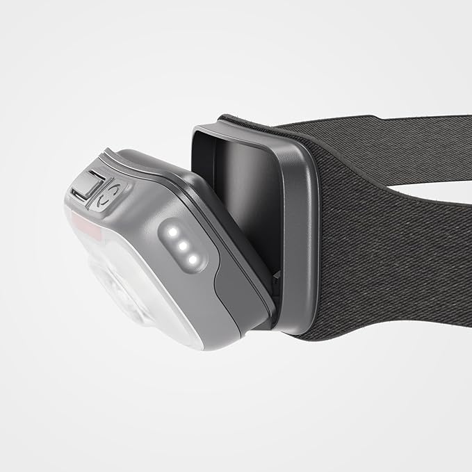 BioLite Range 400 Waterproof, Fast-Charging Rechargeable Headlamp, Midnight Grey - Image 2