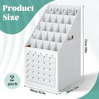 Menkxi 2 Pack 25 Slot Roll File Holder Vertical Blueprint Storage Organizer - Image 2