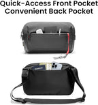 tomtoc Compact EDC Sling Bag 3L-10L, Minimalist Crossbody Bag Chest Shoulder - Image 5