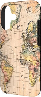 World Map, Old Map of The World Case - Image 2