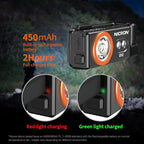 NICRON D10 EDC Flashlight Rechargeable，500 Lumens 3 Sources Pocket Compact RGB - Image 6