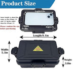 Mini Outdoor Electrical Box, IP54 Waterproof Extension Cord Cover Weatherproof - Image 2