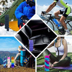 Collapsible Water Bottles 2 Pack Silicone Water Bottle - Image 6