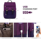 LOVEVOOK Travel Laptop Backpack Purse - Image 5