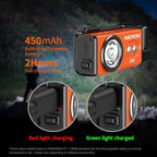 NICRON D10 Rechargeable Flashlights, 500 High Lumens EDC Mini Flashlight - Image 3