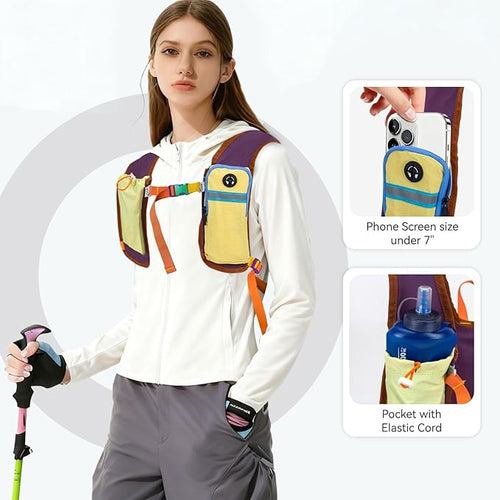 15L Small Hiking Backpack Travel Daypack Colorful Lightweight Packable Foldable - Image 2
