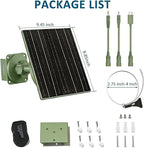 Zivif Solar Panel for Trail Camera, 10W Solar Charger Built-in 10400mAh - Image 2
