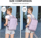 WONHOX Large Travel Backpack Carry on Flight Approved Laptop Work Business - Image 5