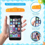 Flutesan 40 Pack Universal Clear Waterproof Phone Pouch Cell Phone Pouch Dry - Image 3