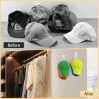 PAVSTINE Acrylic Hat Hook for Wall, 2 Pack Hat Organizer for Baseball Cap - Image 5