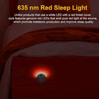 YUNLEX 2 Pack Red Night Light, Battery Operated Night Light, 2.6" Small Sticky - Image 4