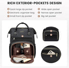 LOVEVOOK Leather Laptop Backpack - Image 3