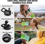 RAYMYLO Insulated Water Bottle 64 oz, Triple Wall Vacuum Stainless Steel - Image 3