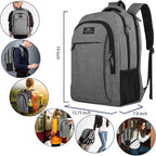 MATEIN 17 Inch Laptop Backpack, TSA Large Backpack - Image 4