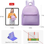 LOVEVOOK Mini Backpack for Women Light Weight Small Waterproof Backpack Purses - Image 4