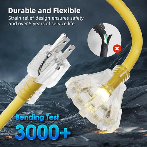 15 FT Outdoor Extension Cord - Image 2