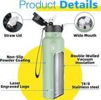 Han's Bottle Sports Water Bottle - 24 Oz - Image 5