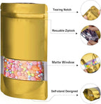 6.3"x9.5" 120pcs Mylar Bags for Food Storage, Smell Proof Bag - Image 3