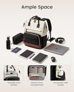 LOVEVOOK Laptop Backpack for Women, 15.6 Inch Work Business Backpacks Purse - Image 5