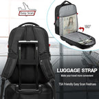 LOVEVOOK 17 inch Travel Laptop Backpack, Waterproof, Anti-Theft - Image 6