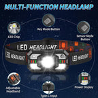 Staaricc Headlamp Rechargeable, LED Headlamp - Image 5