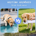 Foldable Portable Dog Water Bottle, 2 in 1 Integrated Collapsible Dog Water - Image 6