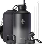 Coolflask 128 oz Gallon Water Bottle Insulated by Coolflask