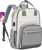 Laptop Backpack Women Work Bag by BAGSWAN