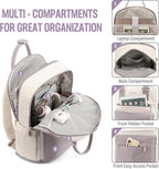 LOVEVOOK Laptop Backpack for Women 15.6 Inch Laptop Bag - Image 2