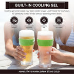 Frozen Pint Beer Glasses - Image 7