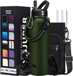 40OZ Water Bottle Stainless Steel by DIGJUPER