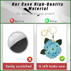 BORKUANA Leather Keychain Holder Case Compatible - Image 3