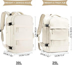 coowoz Large Travel Backpack For Women Men, Carry On Backpack Flight Approved - Image 3