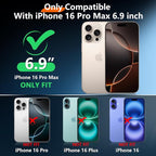 2025 New Designed for iPhone 16 Pro Max Case Waterproof, Phone Case 6.9" - Image 2
