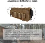 PETAC GEAR Tactical Buttstock Rifle Stock Pack/Adjustable Shell Holder Cheek - Image 6