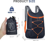20L Hiking-Daypack Lightweight Foldable Travel Packable Backpack - Image 3