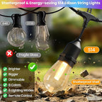 Larkvue 96FT RGBW Outdoor String Lights - Image 5