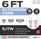 Iron Forge Cable 2 Prong Extension Cord 6 ft - Image 2