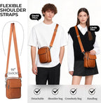 Augus Leather Small Messenger Bag - Image 4